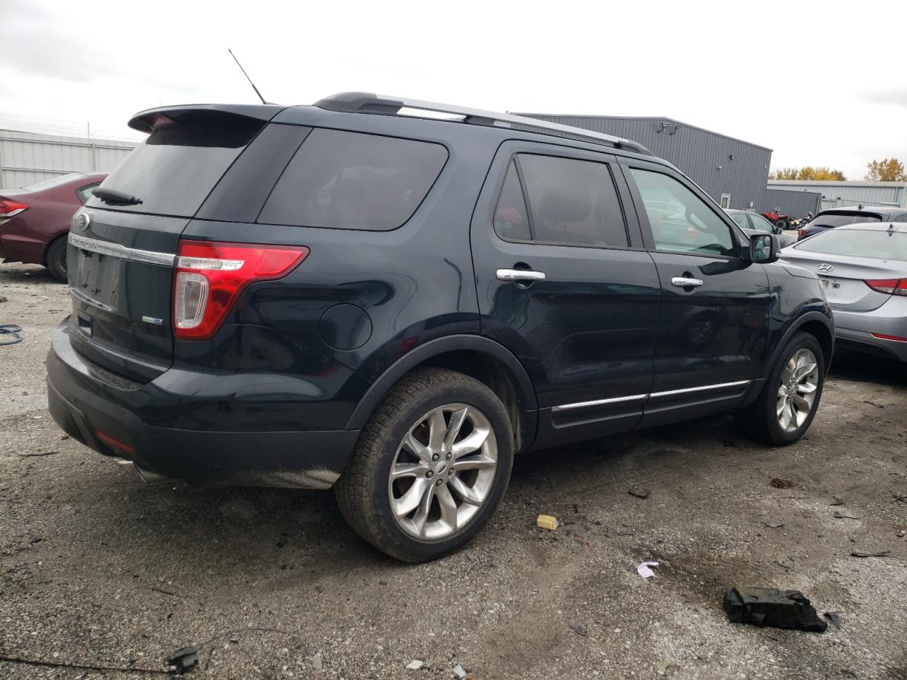 2014 FORD Explorer VIN 1FM5K8D86EGB89231 photo 3