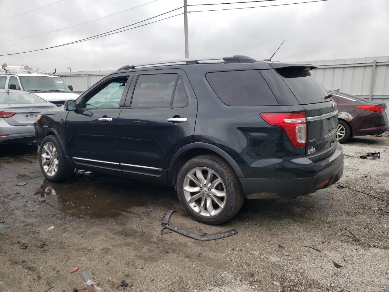 2014 FORD Explorer VIN 1FM5K8D86EGB89231 photo 2