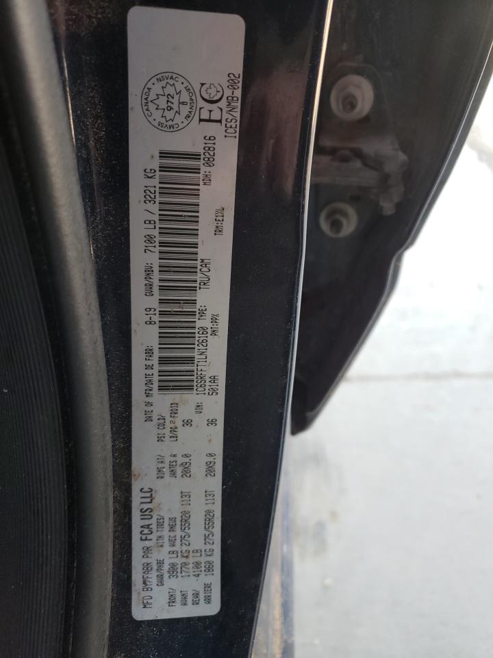 2020 RAM 1500 VIN 1C6SRFFT1LN126160 photo 12