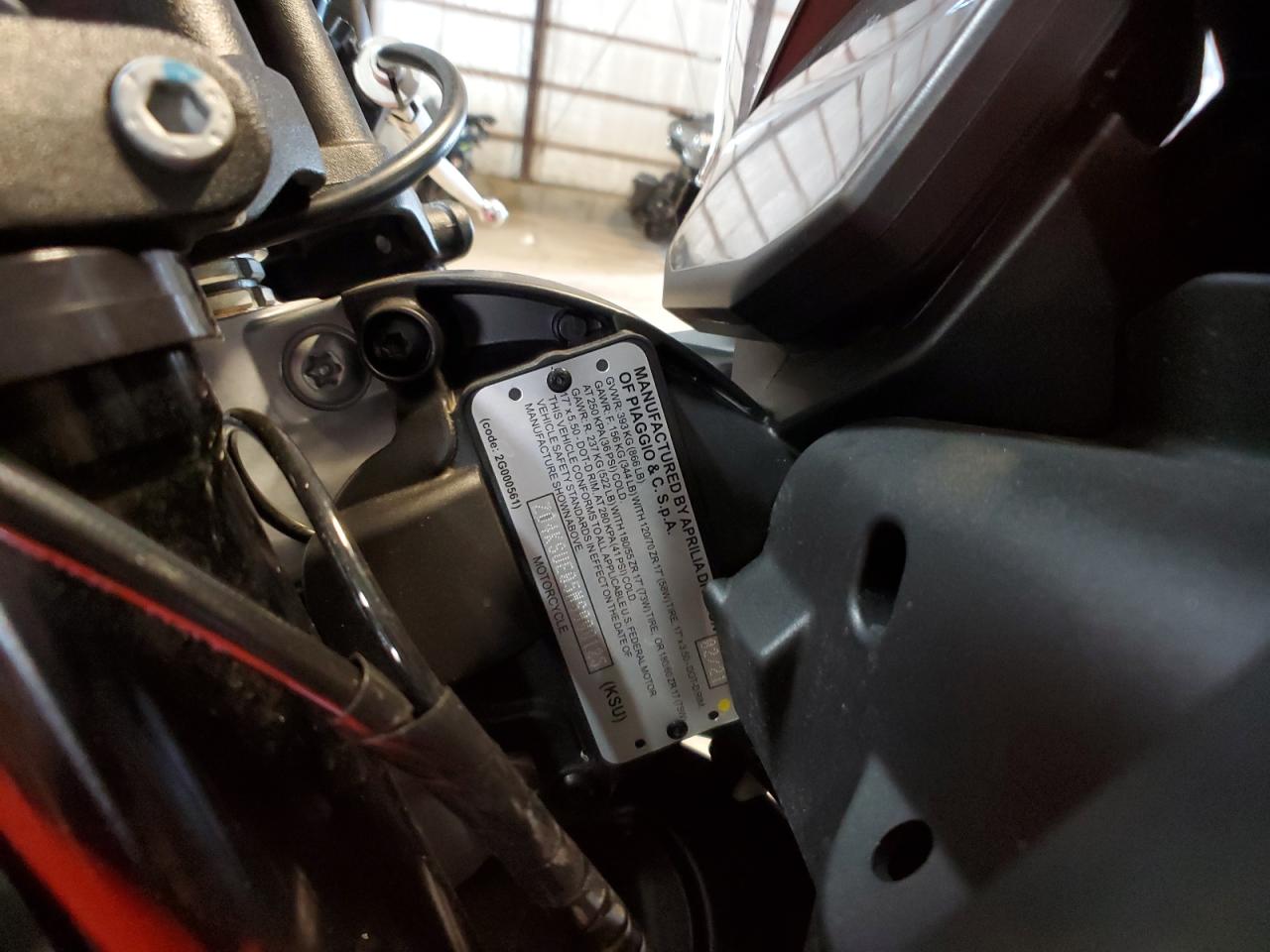 2021 APRILIA Tuono 660 VIN ZD4KSUE05MS000125 photo 10