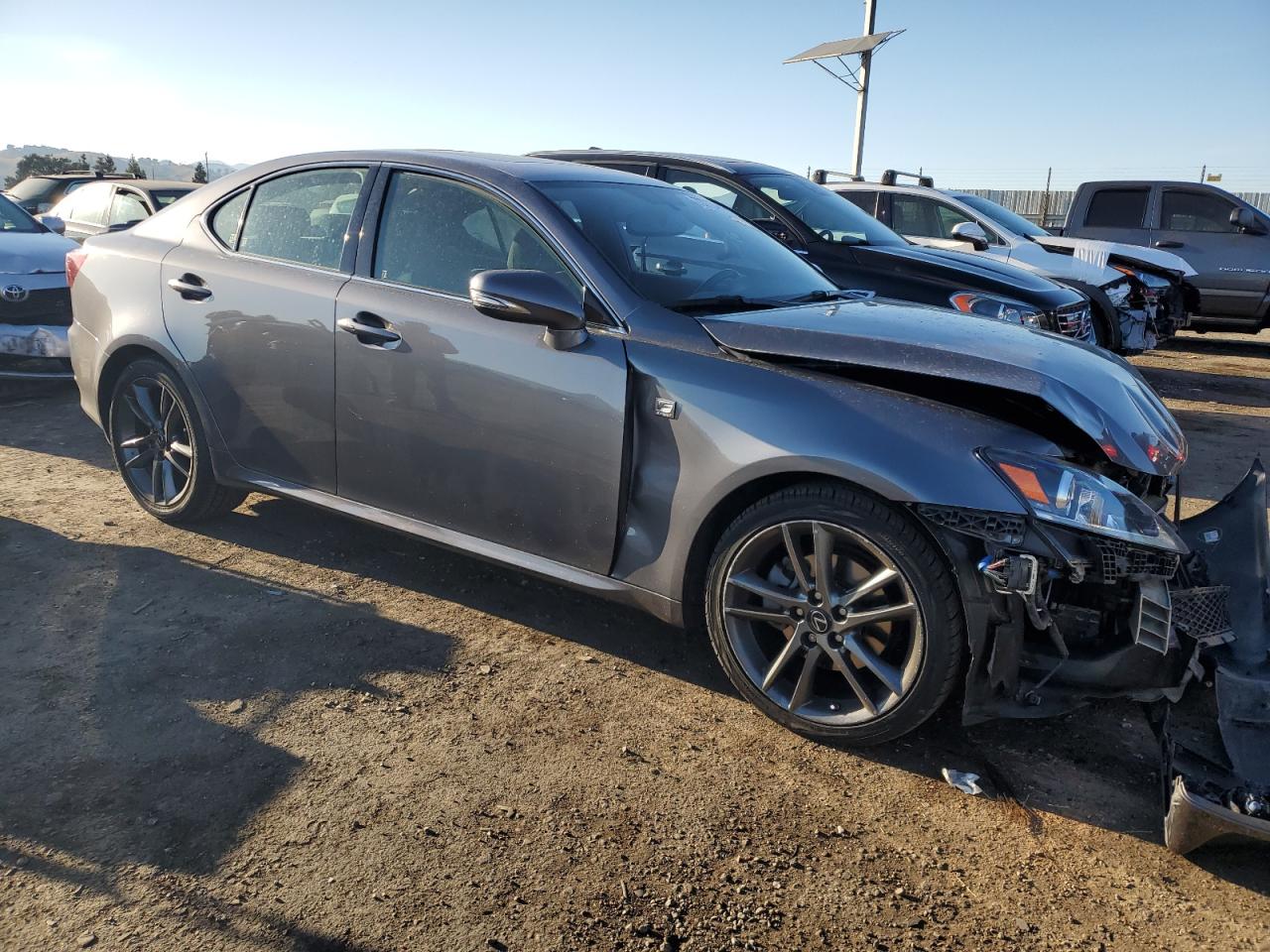 2012 LEXUS Is VIN JTHBF5C22C5177477 photo 4