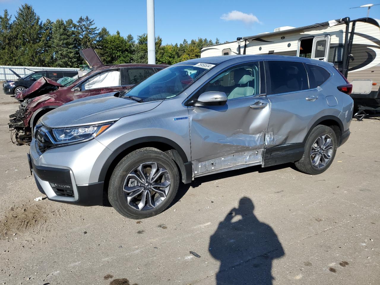 2022 HONDA Crv VIN 5J6RT6H82NL054122 photo 1