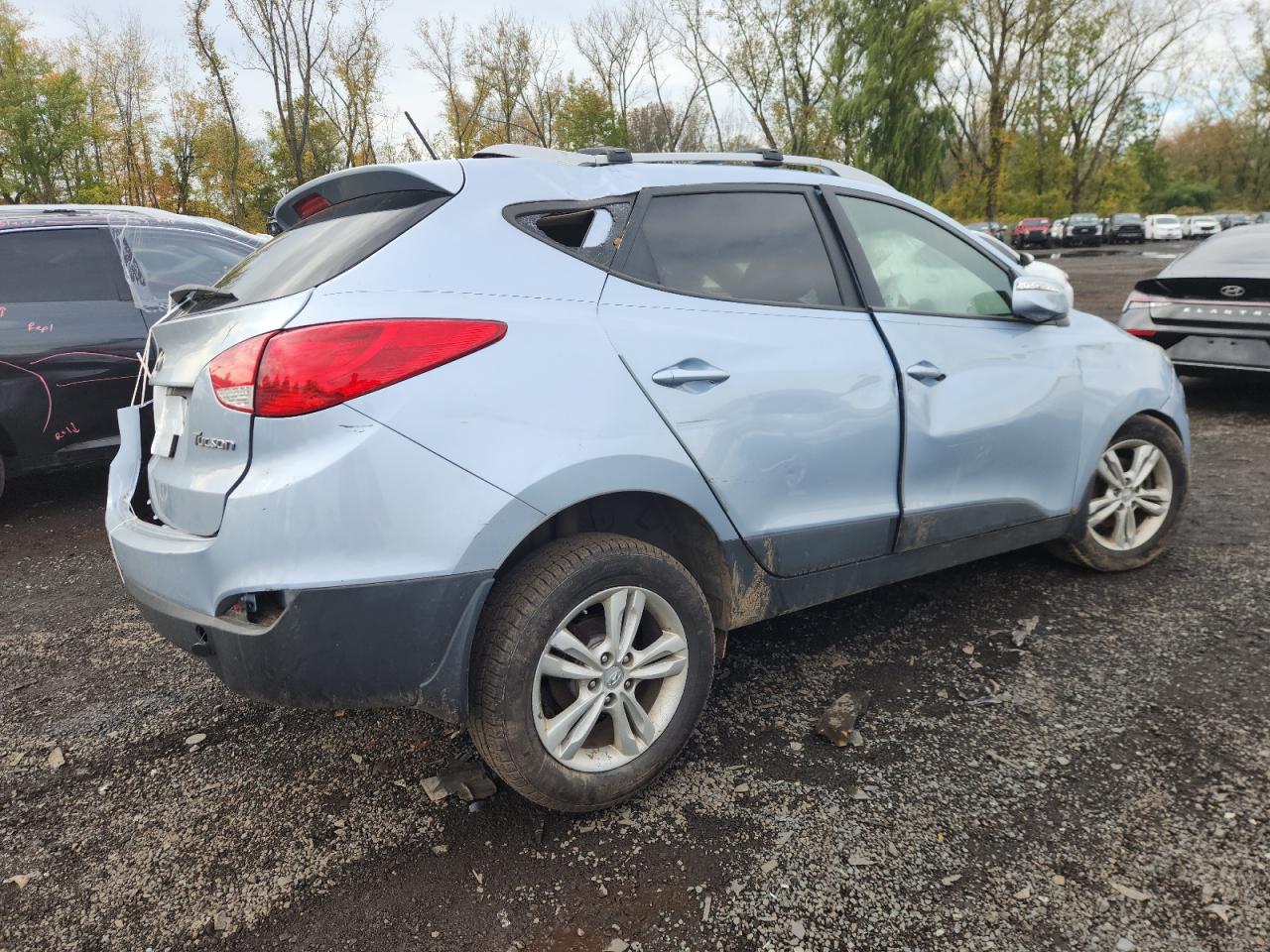2013 Hyundai Tucson VIN KM8JU3AC1DU651926 photo 3