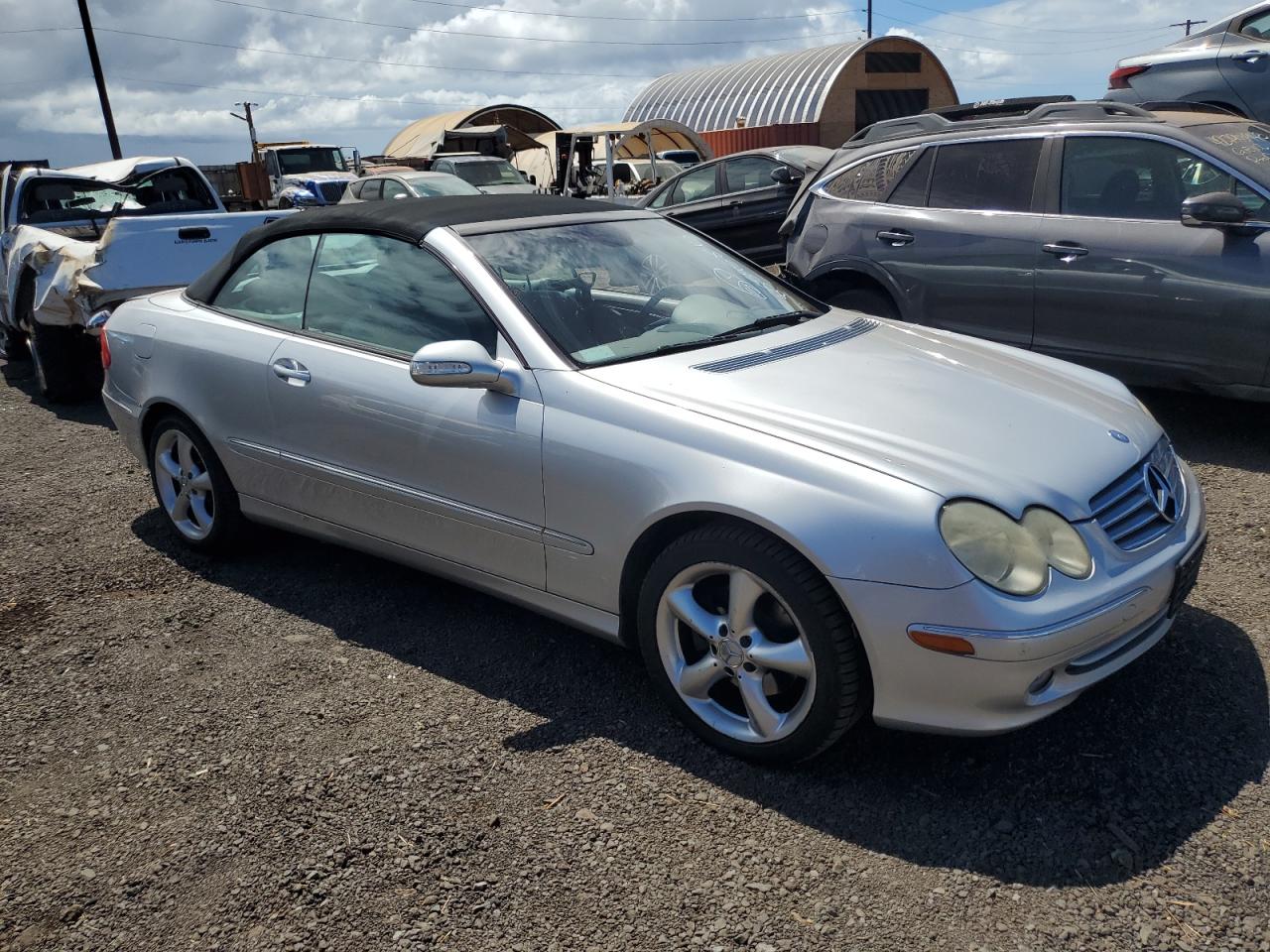 2005 Mercedes Clk-class VIN WDBTK65J85F152140 photo 4