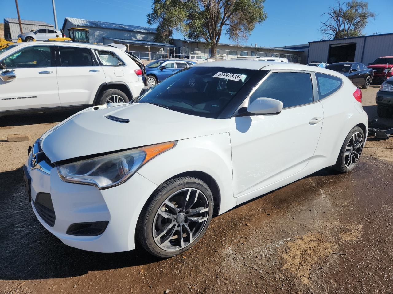 2014 Hyundai Veloster VIN KMHTC6AD7EU190996 photo 1