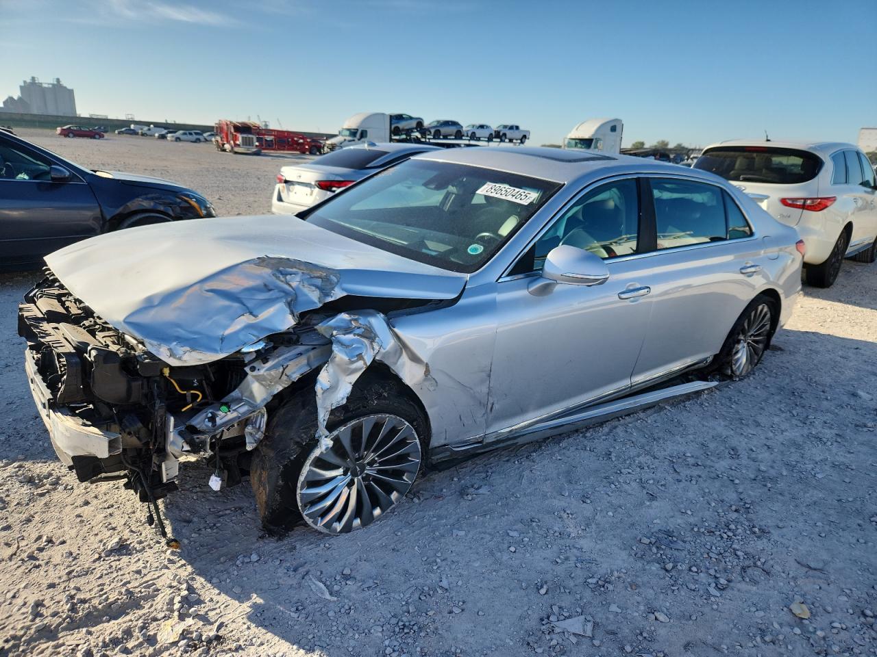 2019 Genesis G90 VIN KMTF54JH1KU054122 photo 1