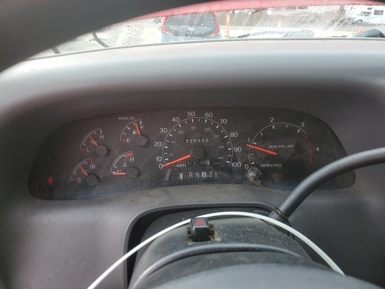 2001 Ford F250 VIN 1FTNW21F01EA70153 photo 9