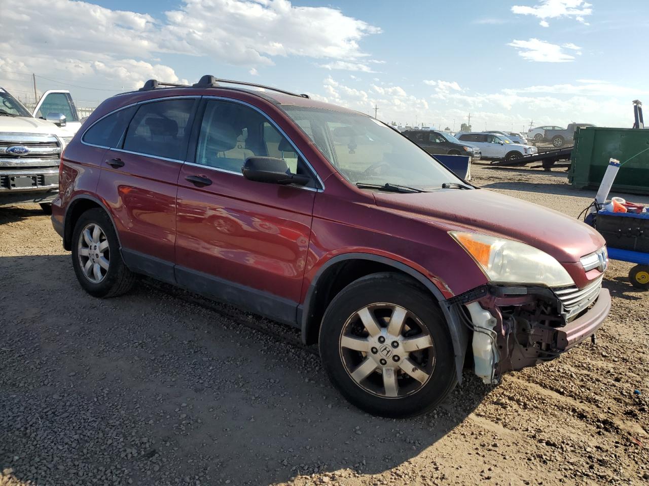 2007 HONDA Crv VIN JHLRE48517C026893 photo 4