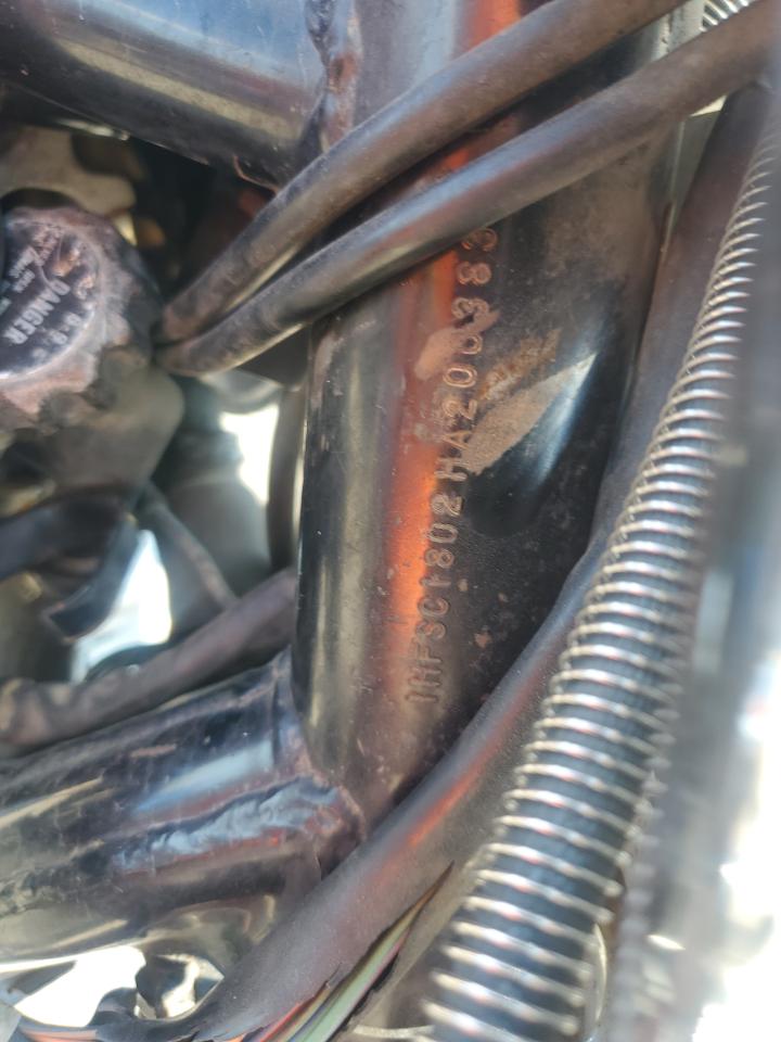 1987 Honda Vt cycle VIN 1HFSC1802HA200383 photo 8