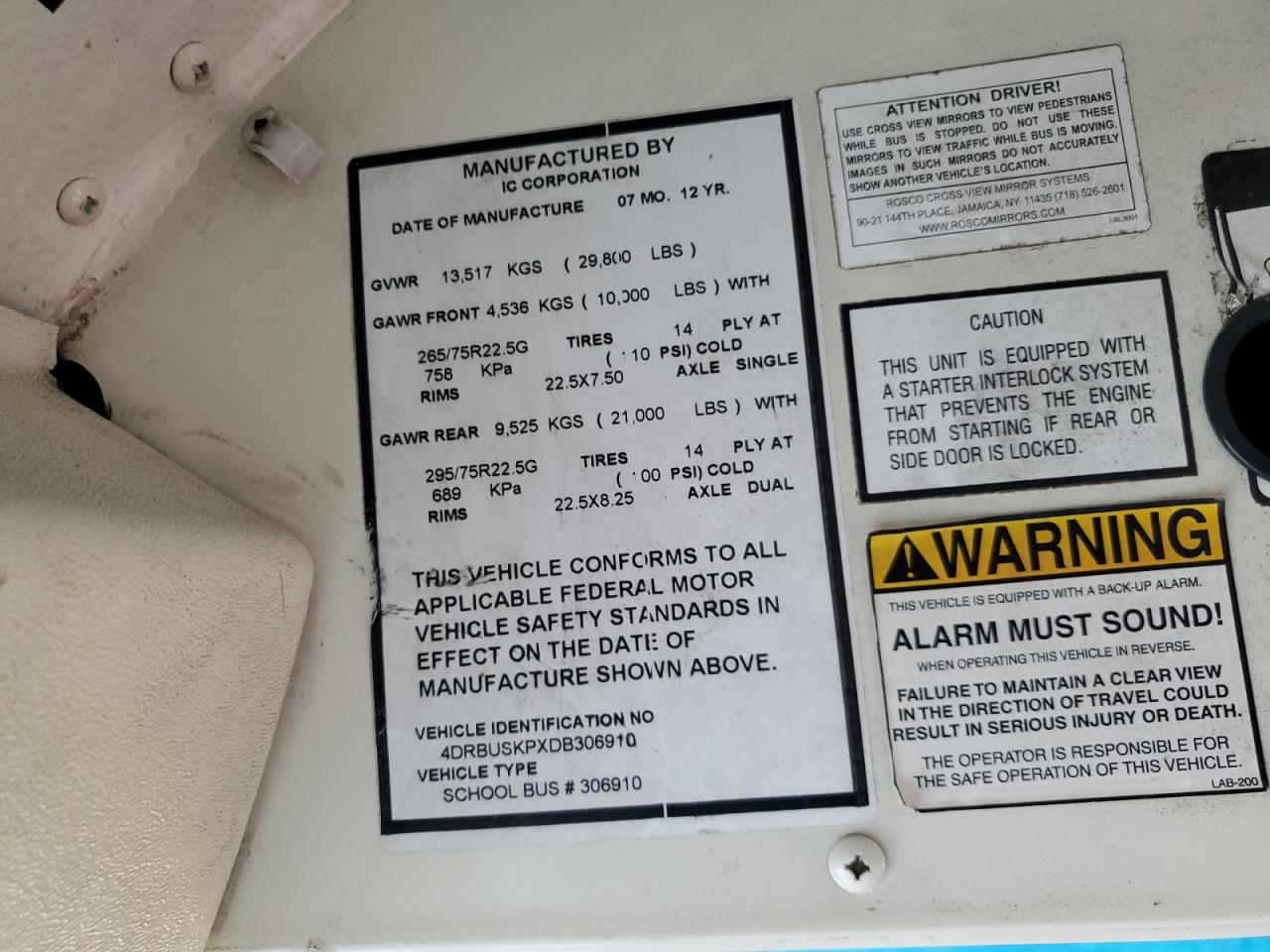 2013 Ic Ce series VIN 4DRBUSKPXDB306910 photo 10
