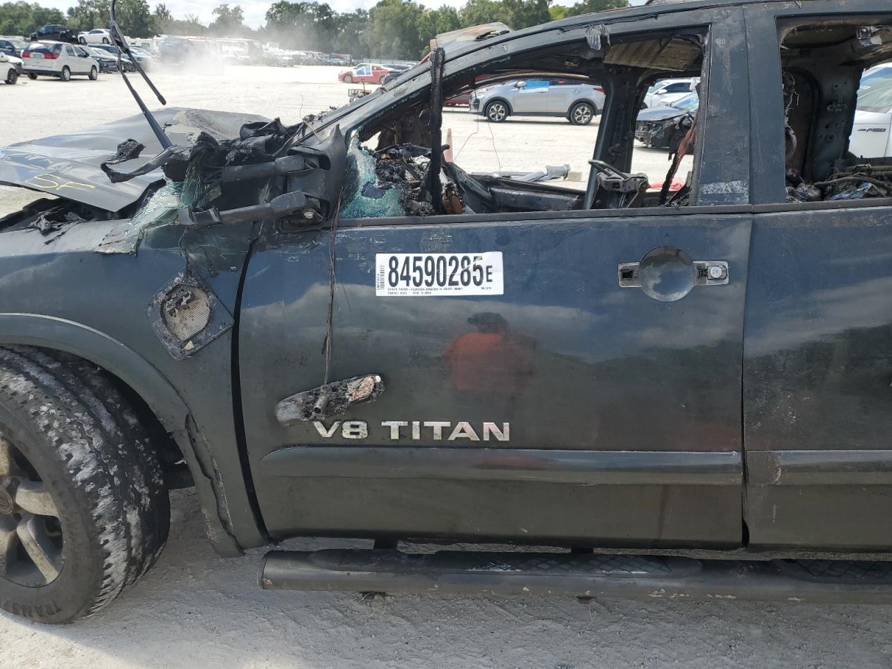 2008 NISS TITAN VIN 1N6BA07F08N312475 photo 7