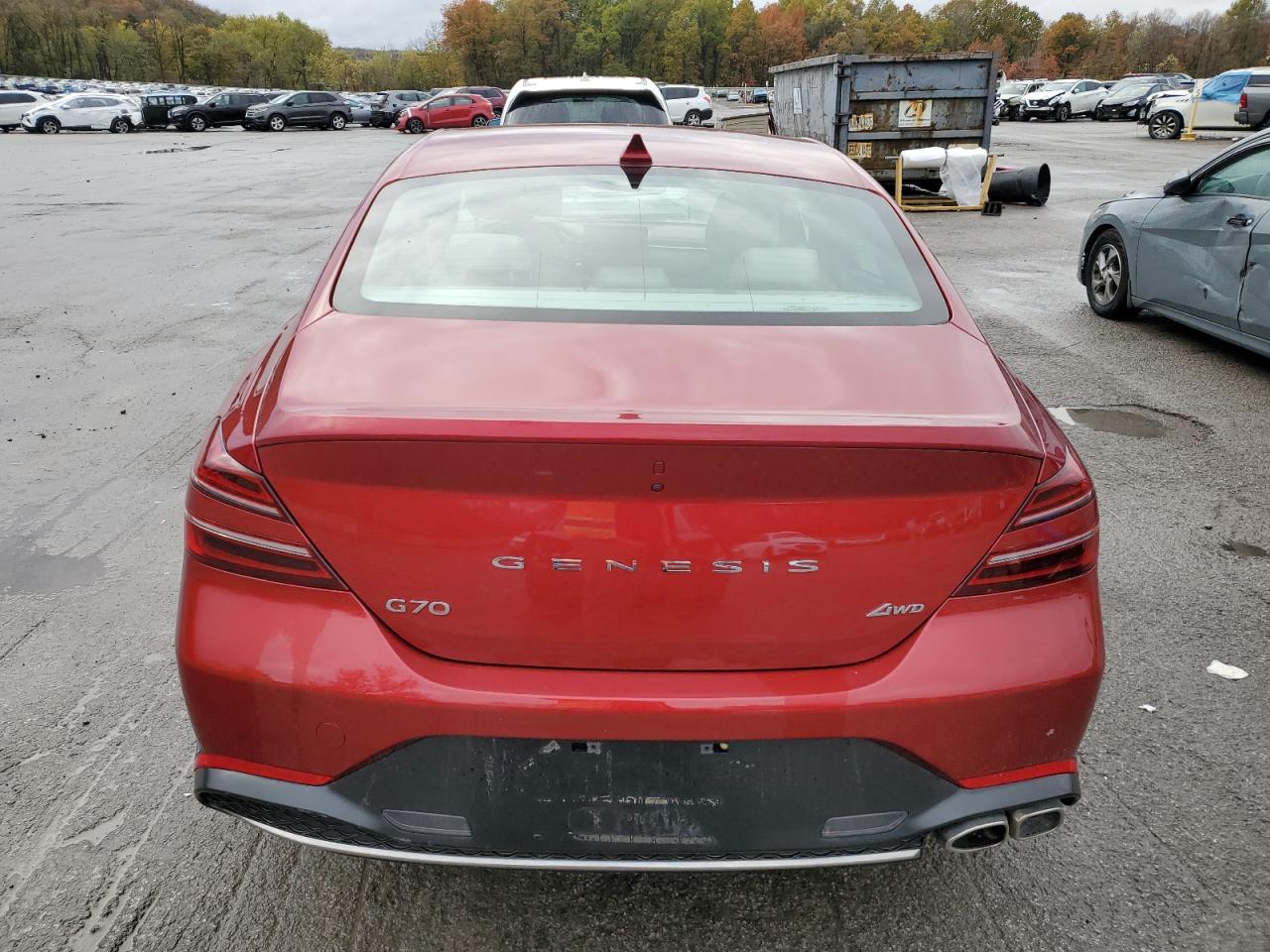 2023 Gens G70 2.0t a VIN KMTG34TA4PU132118 photo 6