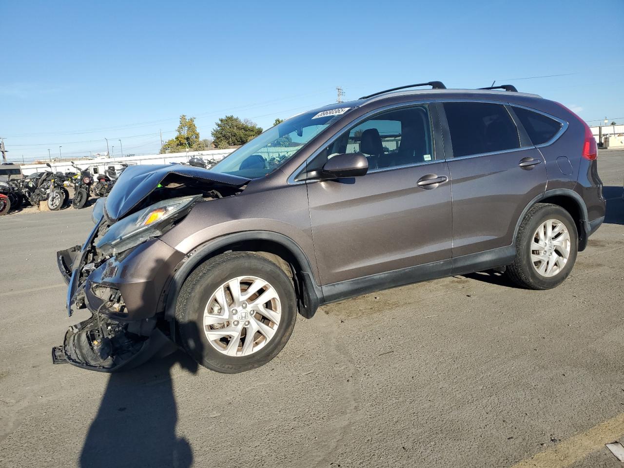 2015 HONDA Crv VIN 2HKRM4H78FH640103 photo 1