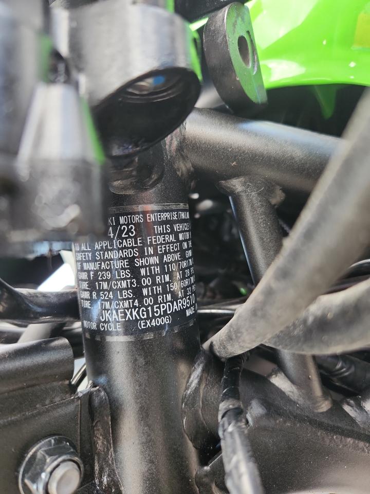 2023 Kawasaki All other VIN JKAEXKG15PDAR9510 photo 8