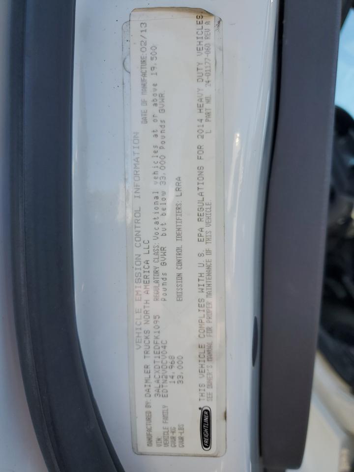2014 FREIGHTLINER All other VIN 3ALACXDT1EDFK1095 photo 12