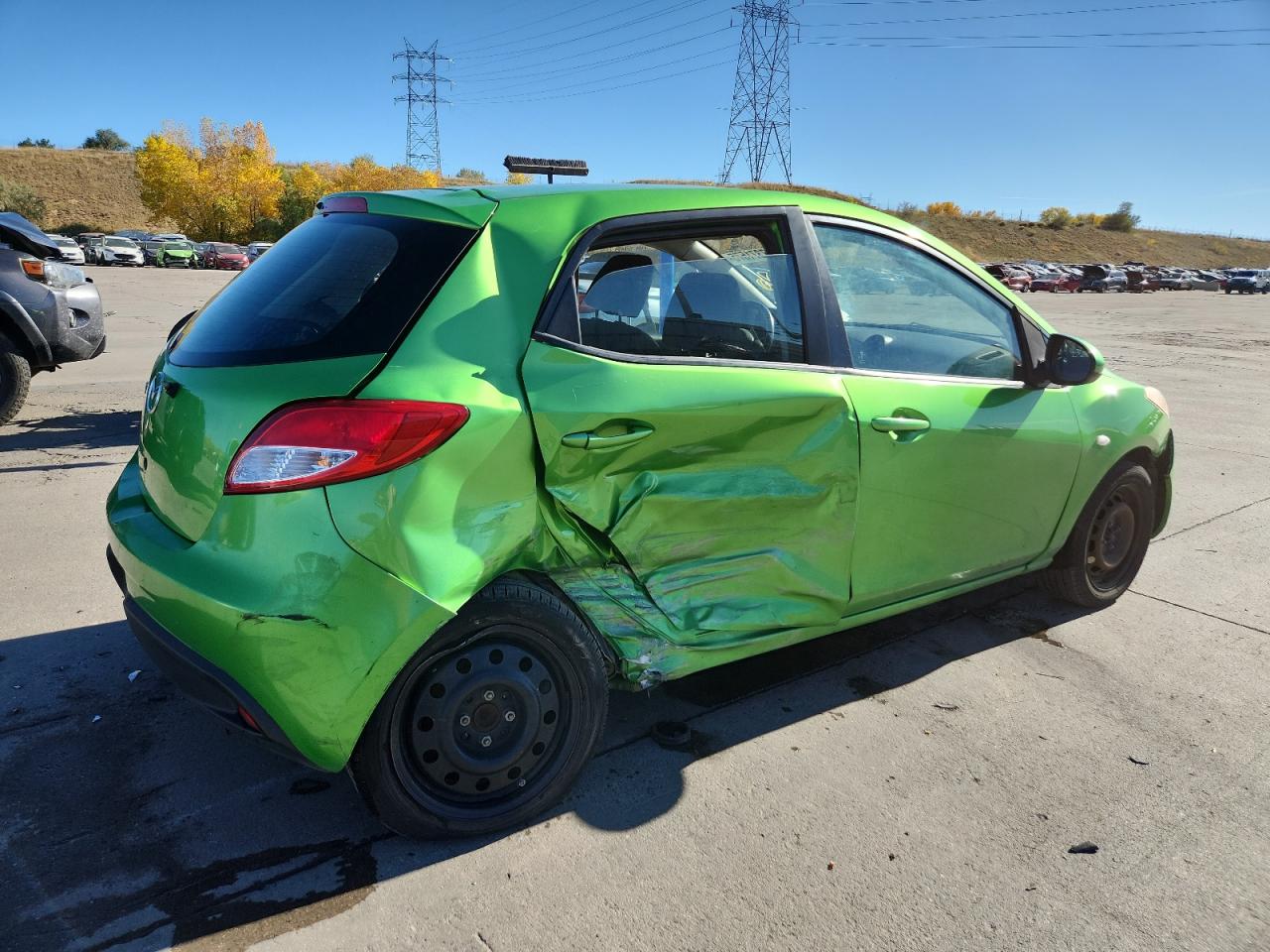 2011 MAZDA 2 VIN JM1DE1HY5B0130782 photo 3