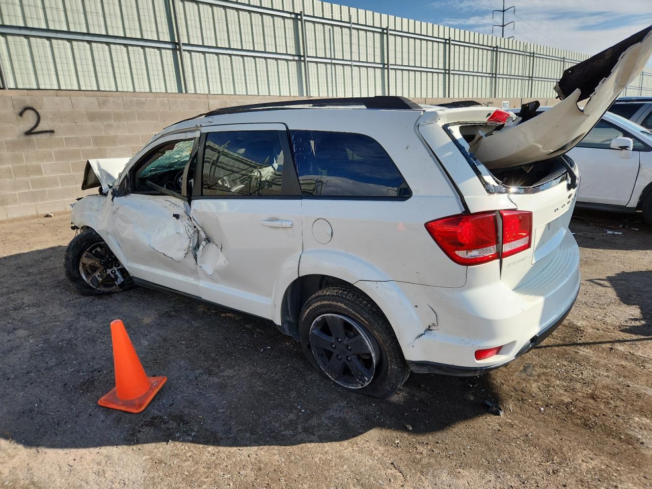 2012 Dodge Journey VIN 3C4PDCBG9CT138285 photo 2