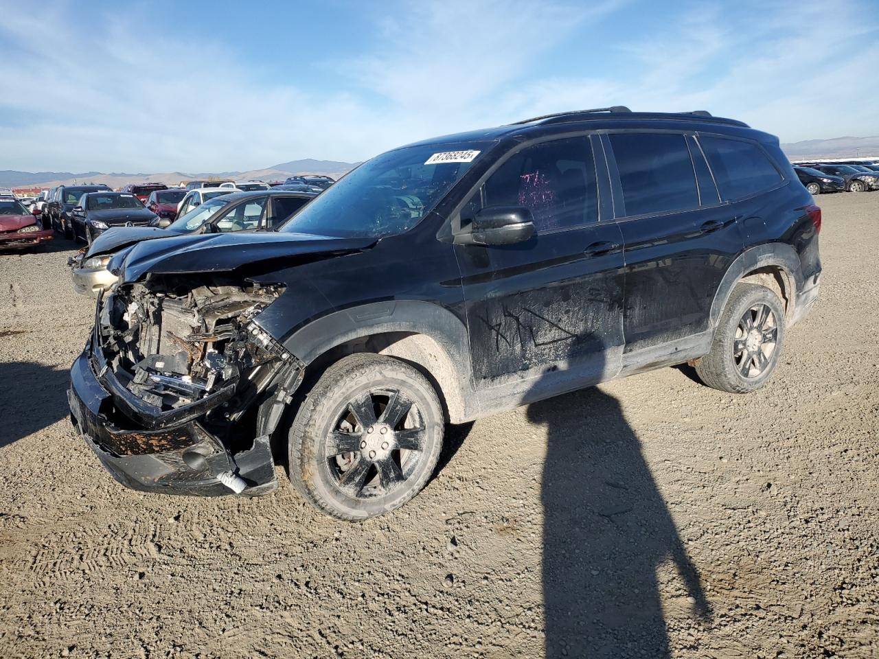 2022 Honda Pilot VIN 5FNYF6H89NB060317 photo 1