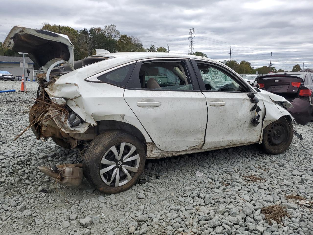 2022 Civic VIN 2HGFE2F23NH520505 photo 3