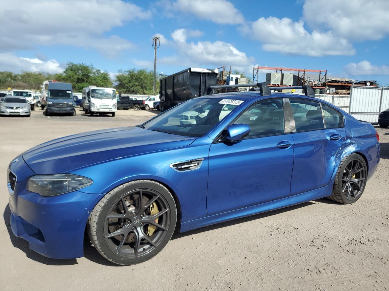 2014 BMW M5 VIN WBSFV9C57ED593453 photo 1