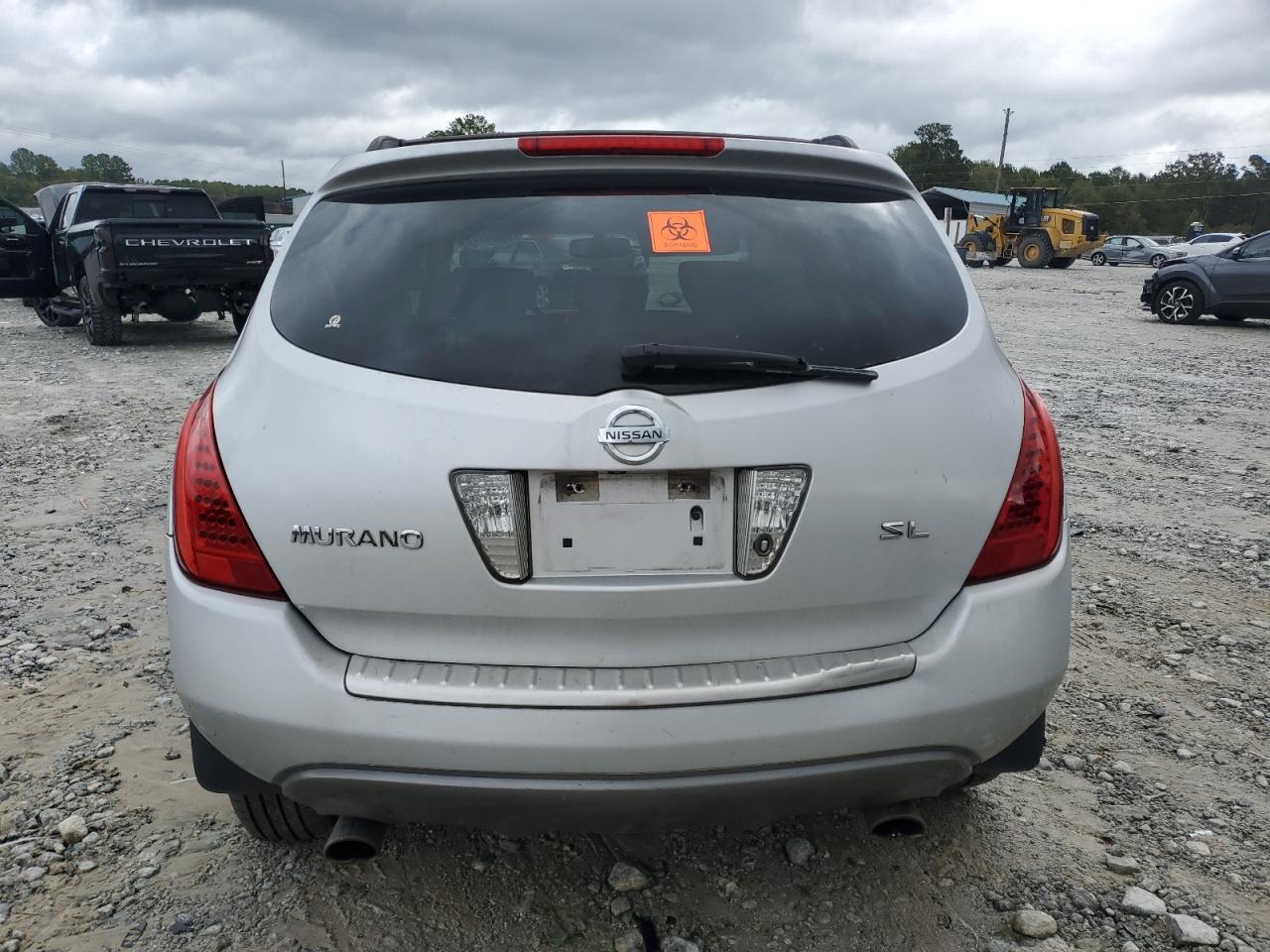 2006 NISS Murano VIN JN8AZ08T36W417633 photo 6