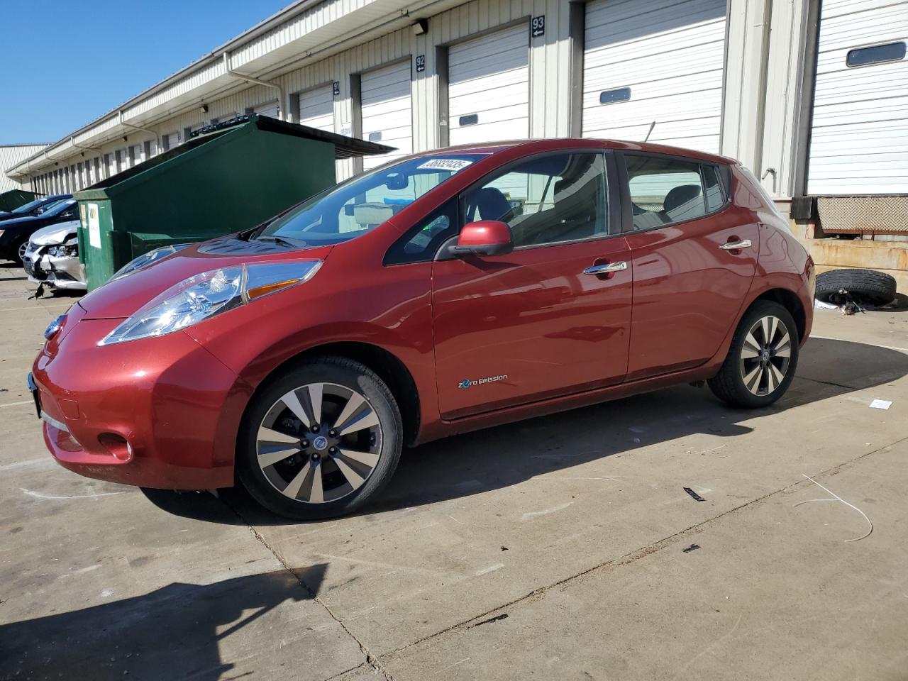 2014 NISSAN Leaf VIN 1N4AZ0CP5EC330456 photo 1