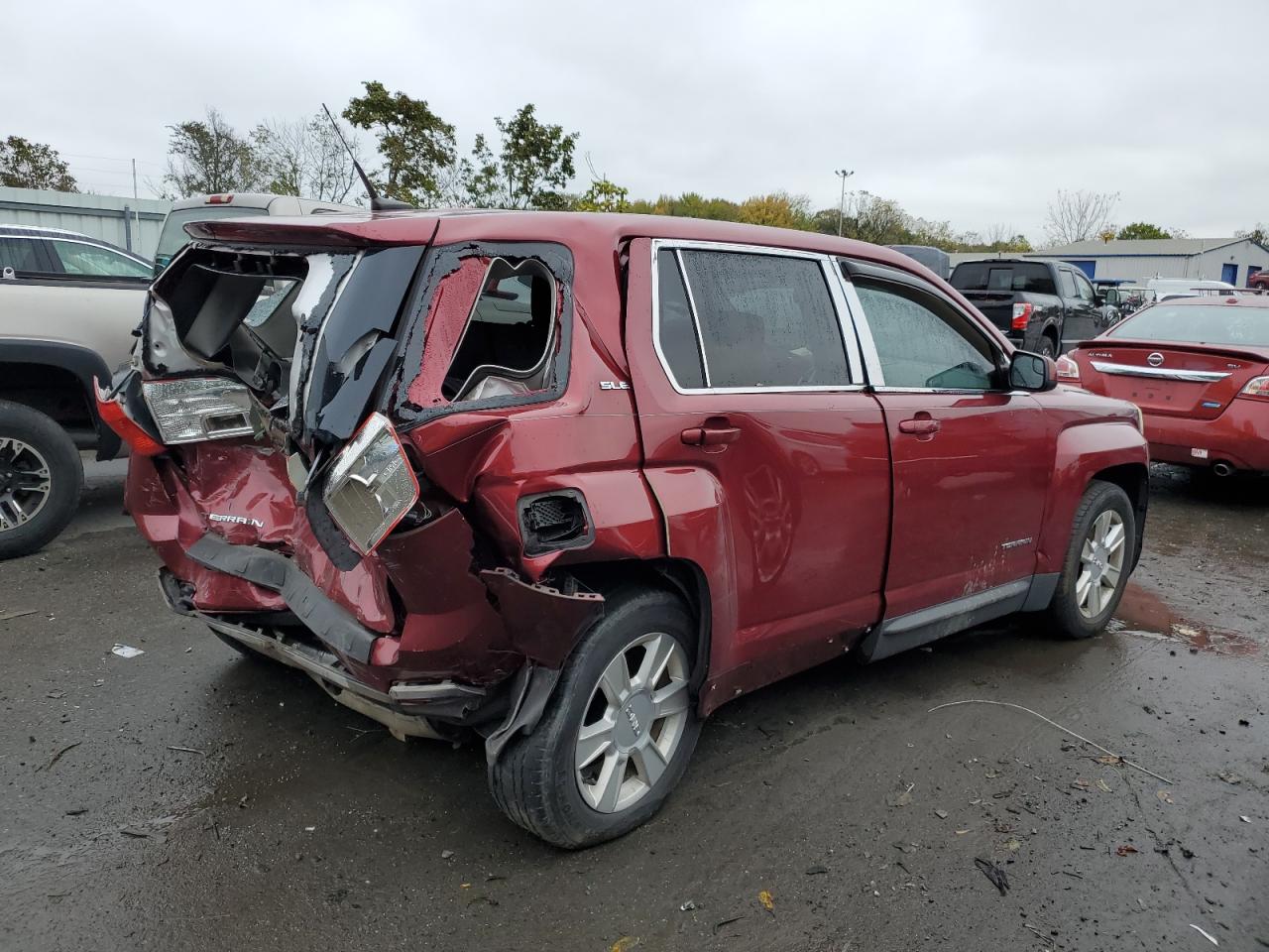 2012 GMC Terrain VIN 2GKALMEK0C6297817 photo 3