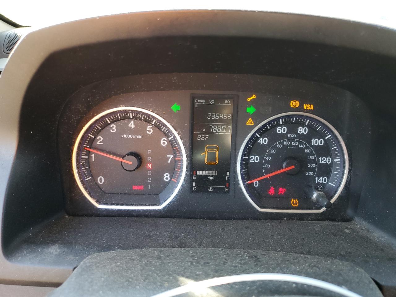 2007 HONDA Crv VIN JHLRE48517C026893 photo 9