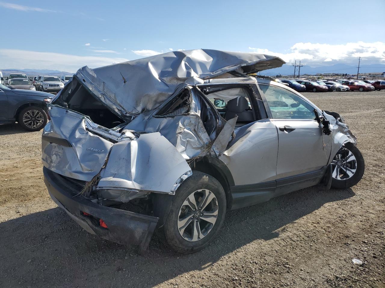 2019 Honda Crv VIN 2HKRW6H33KH207835 photo 3
