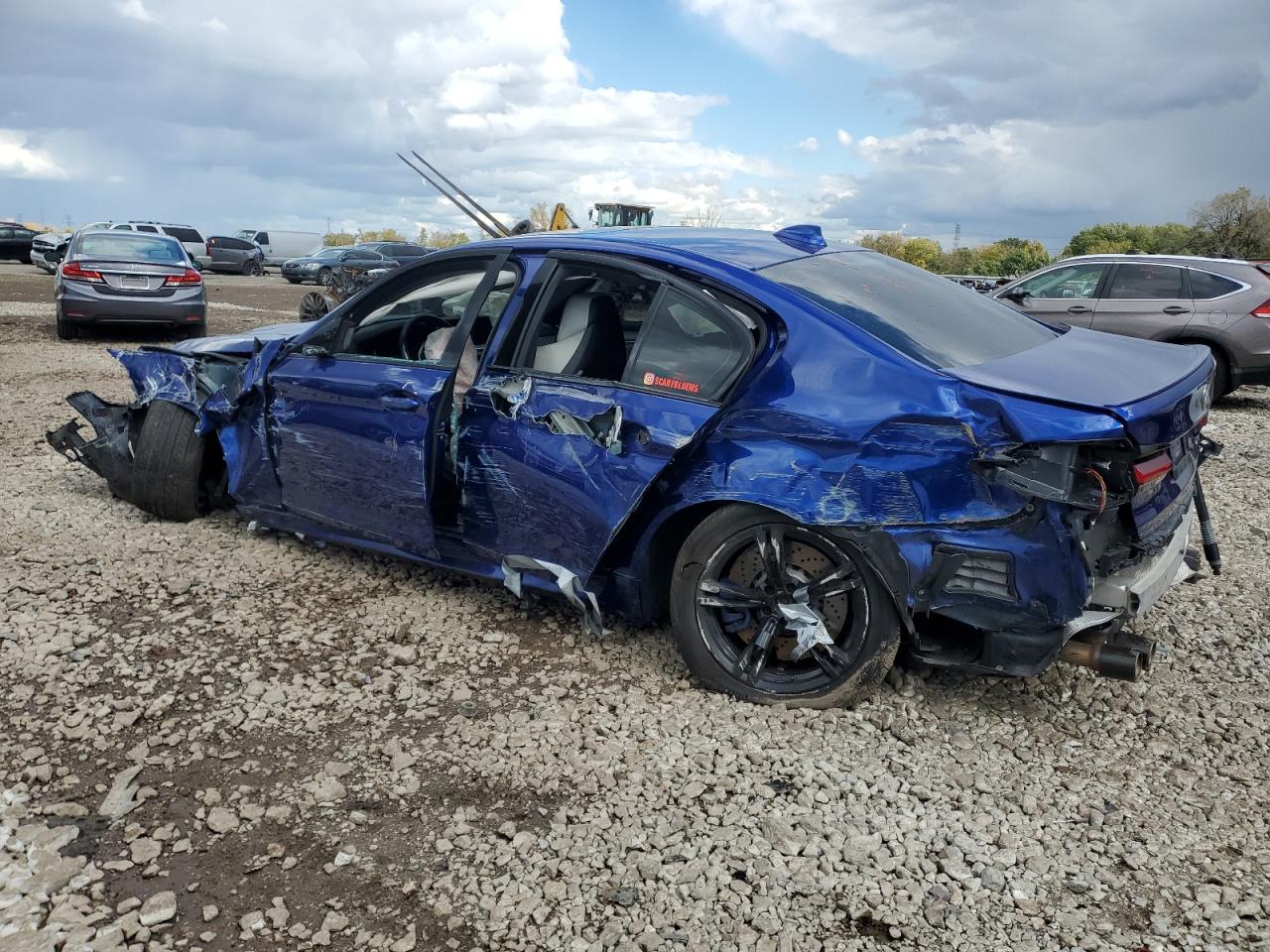 2019 BMW M5 VIN WBSJF0C50KB446921 photo 2
