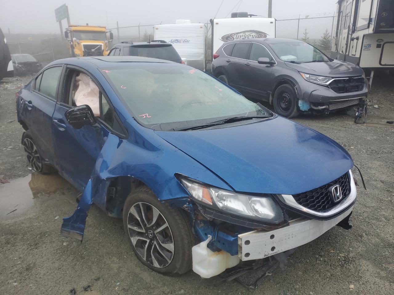 2015 HONDA Civic lx VIN 2HGFB2F51FH058854 photo 1