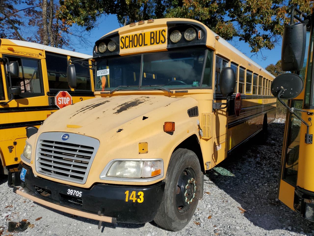 2011 C7NG School bus VIN 1BAKGCPA1BF279571 photo 2