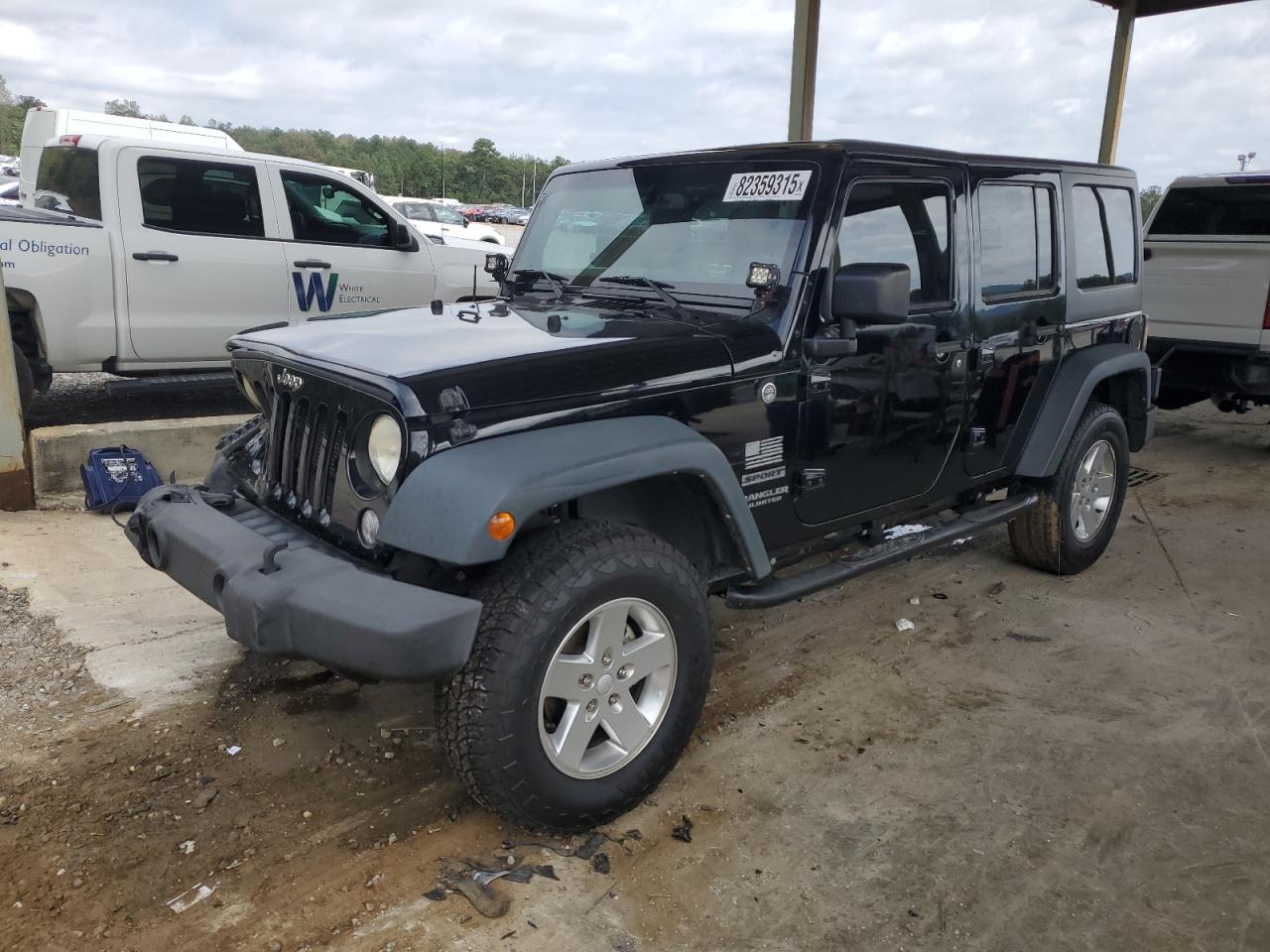 2014 Jeep Wrangler / VIN 1C4BJWDG1EL268822 photo 1