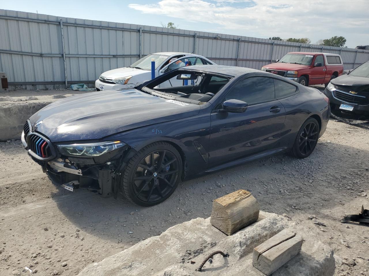 2022 BMW M8 VIN WBABC4C08NCH98157 photo 1
