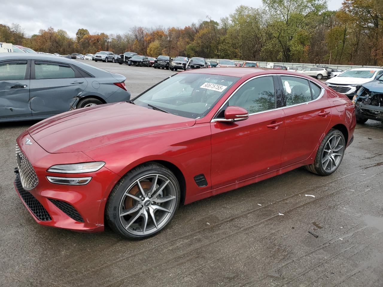 2023 Gens G70 2.0t a VIN KMTG34TA4PU132118 photo 1
