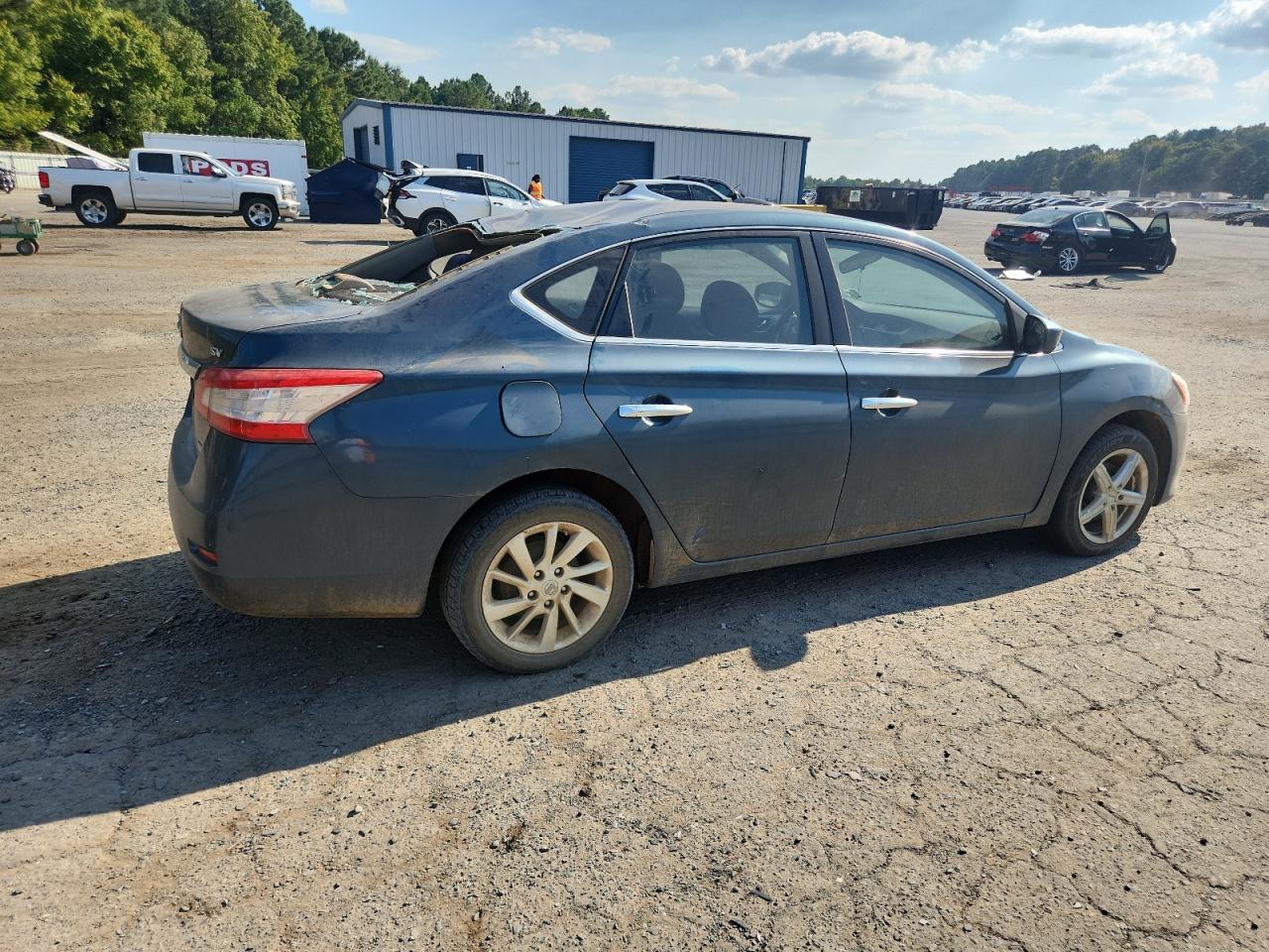 2014 Niss Sentra VIN 3N1AB7AP2EY313862 photo 3
