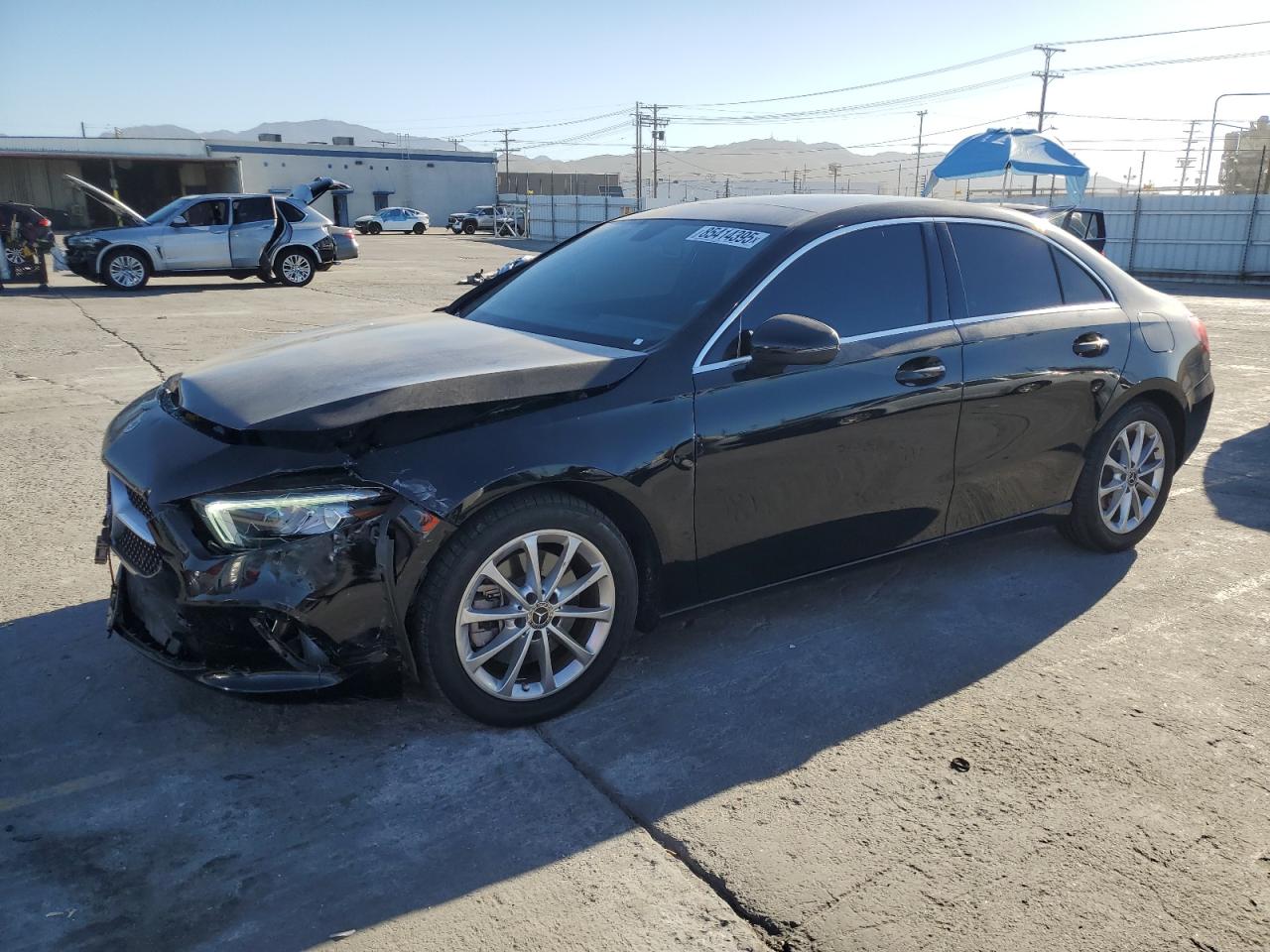 2022 Mercedes-Benz A-class VIN W1K3G4EBXNJ377744 photo 1