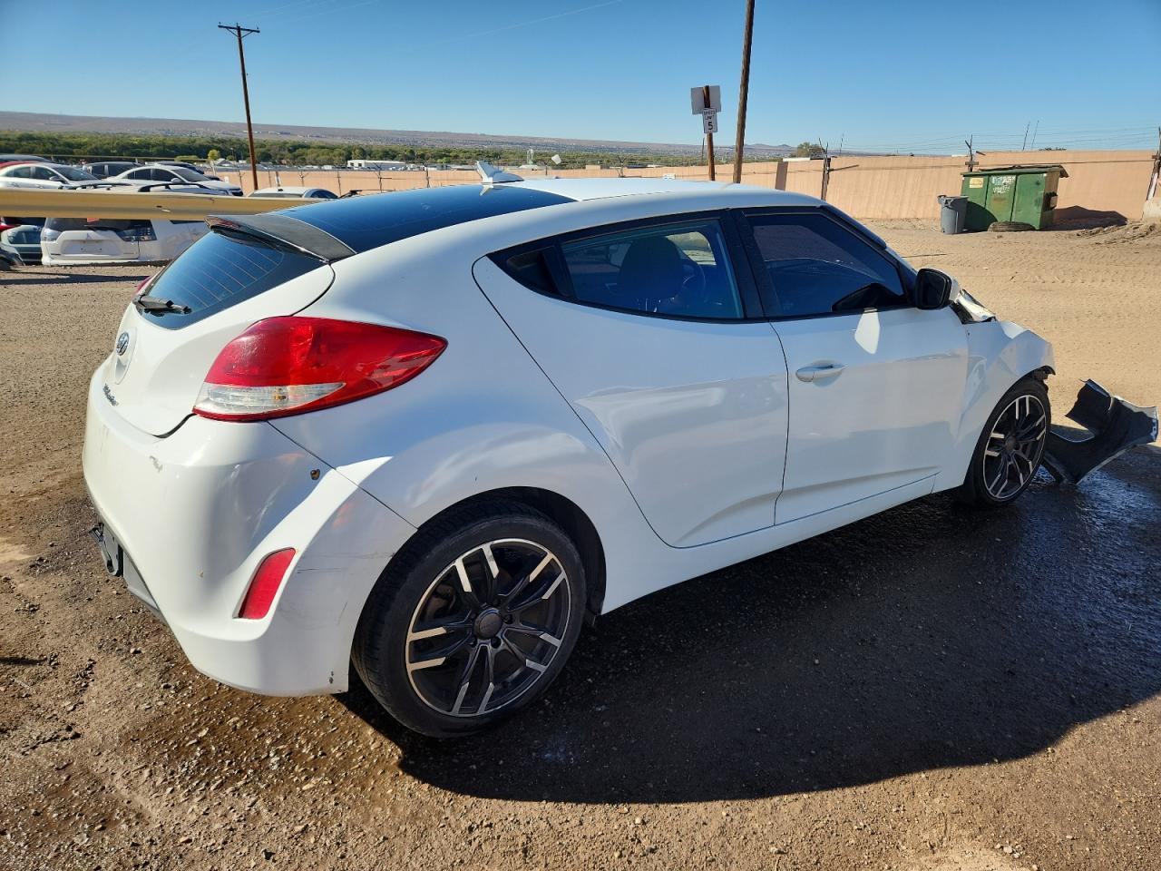 2014 Hyundai Veloster VIN KMHTC6AD7EU190996 photo 3