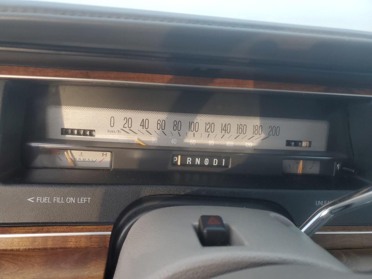 1991 Mercury Grmarquis VIN 2MECM75F7MX656161 photo 9