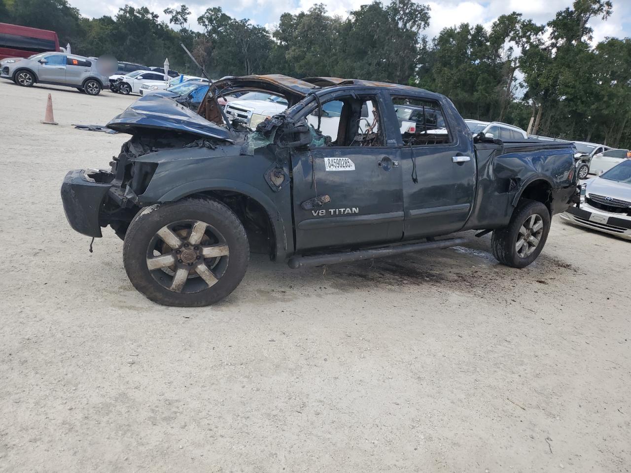 2008 NISS TITAN VIN 1N6BA07F08N312475 photo 1