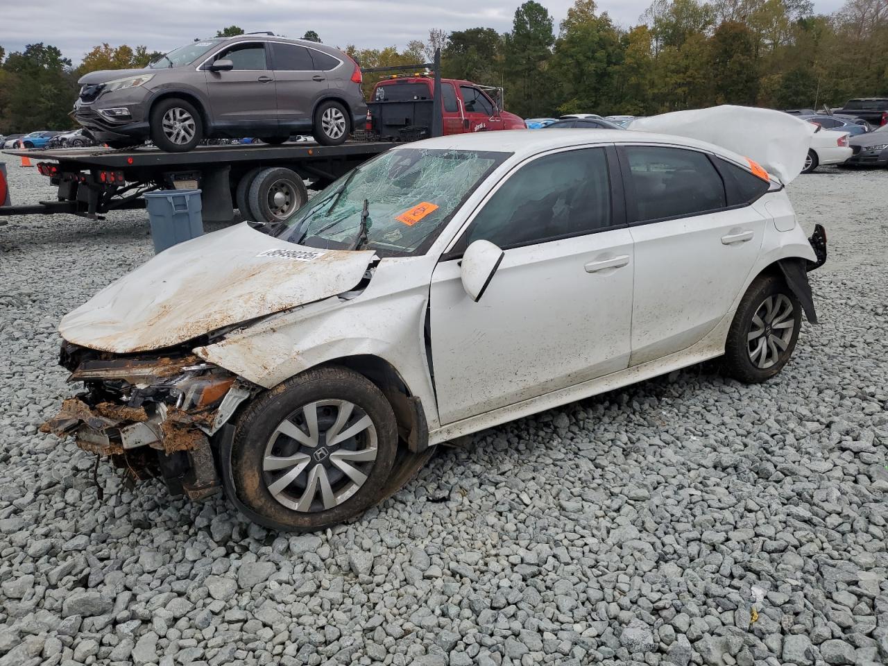 2022 Civic VIN 2HGFE2F23NH520505 photo 1