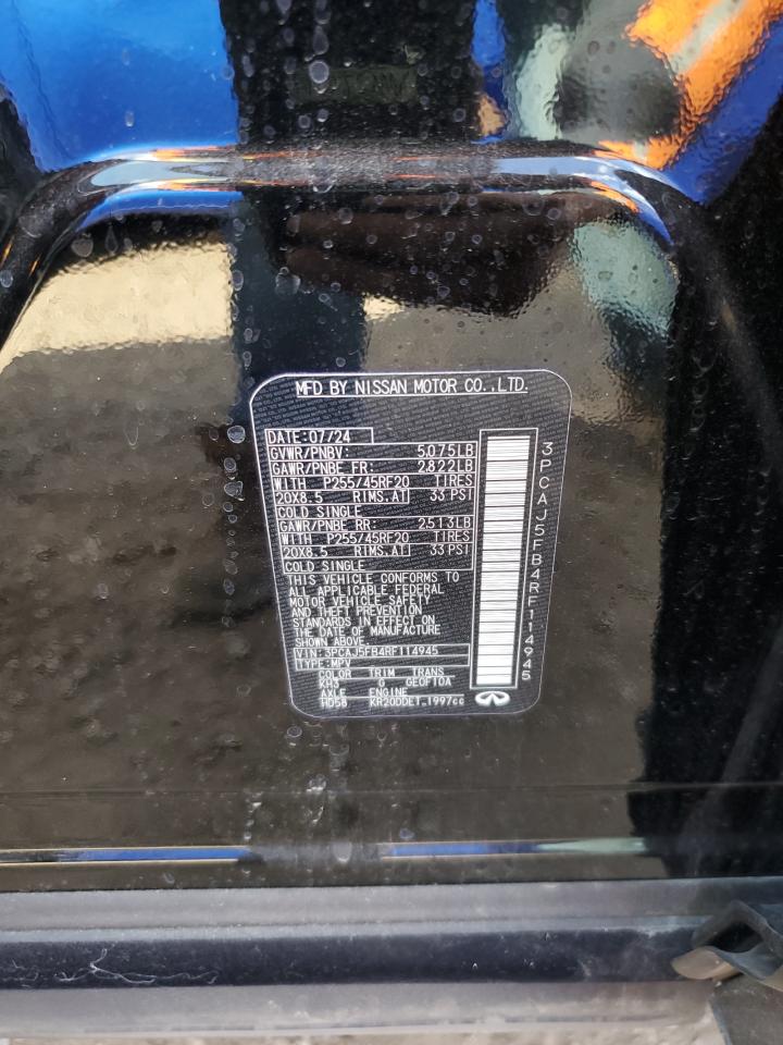 2024 Infiniti Qx50 VIN 3PCAJ5FB4RF114945 photo 12