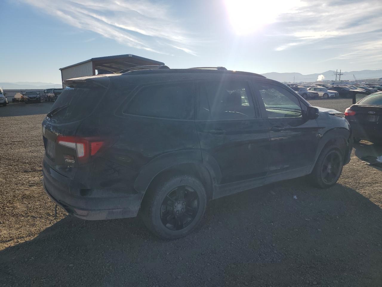 2022 Honda Pilot VIN 5FNYF6H89NB060317 photo 3