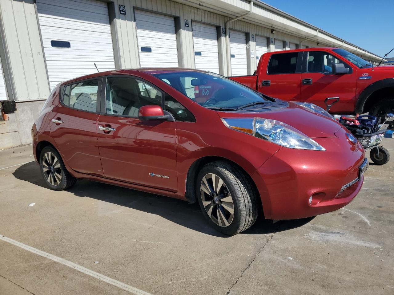 2014 NISSAN Leaf VIN 1N4AZ0CP5EC330456 photo 4