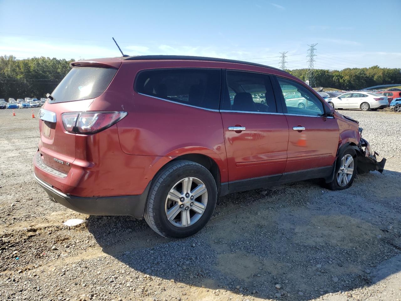 2014 CHEVROLET Traverse VIN 1GNKRGKD1EJ162784 photo 3