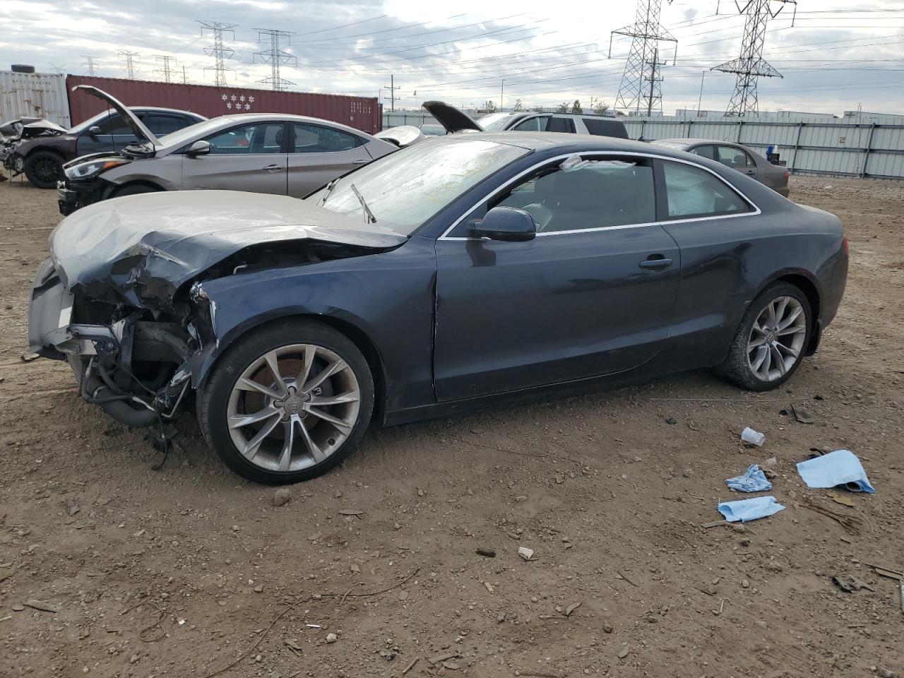 2013 Audi A5 VIN WAUCFAFR1DA023582 photo 1
