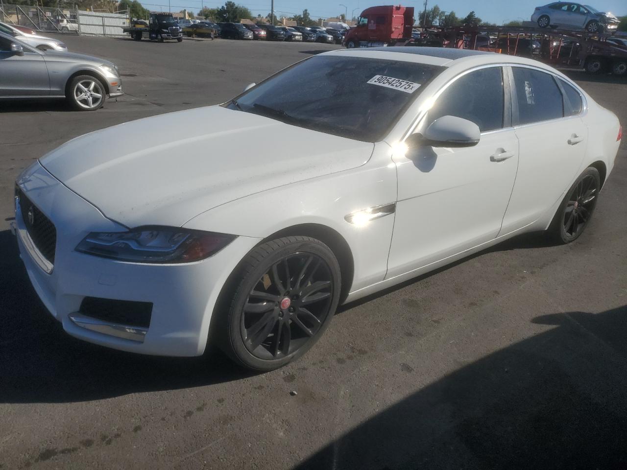2016 Jaguar Xf VIN SAJBE4BV8GCY13557 photo 1