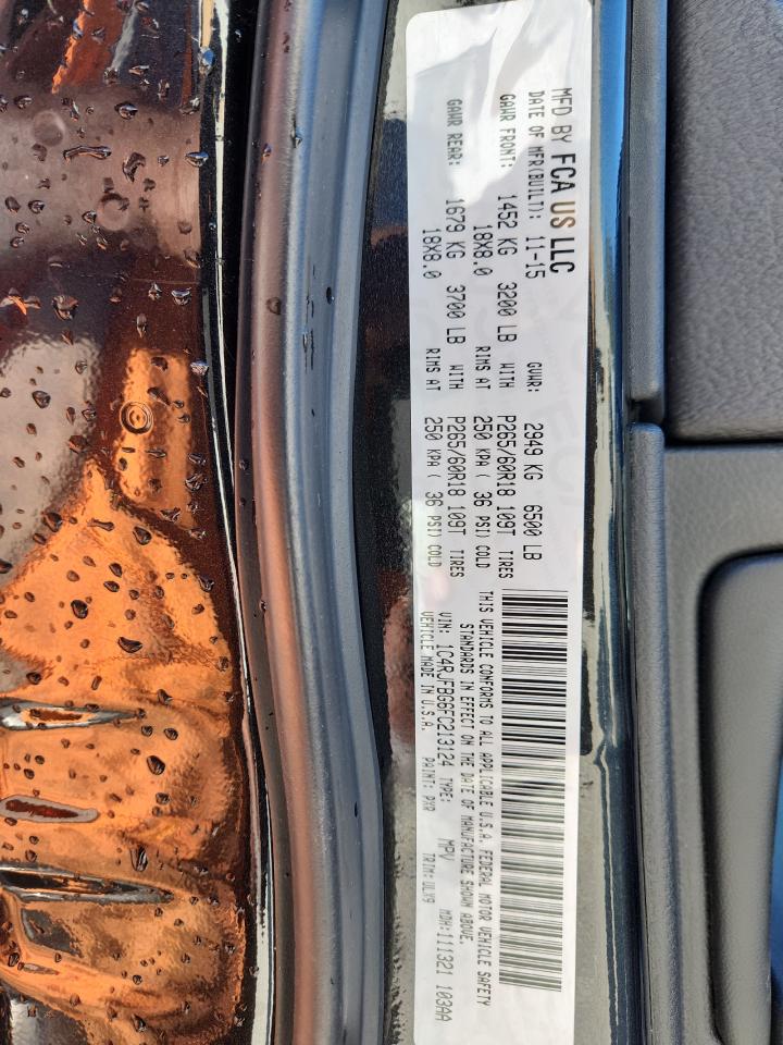 2015 JEEP All other VIN 1C4RJFBG6FC213124 photo 12