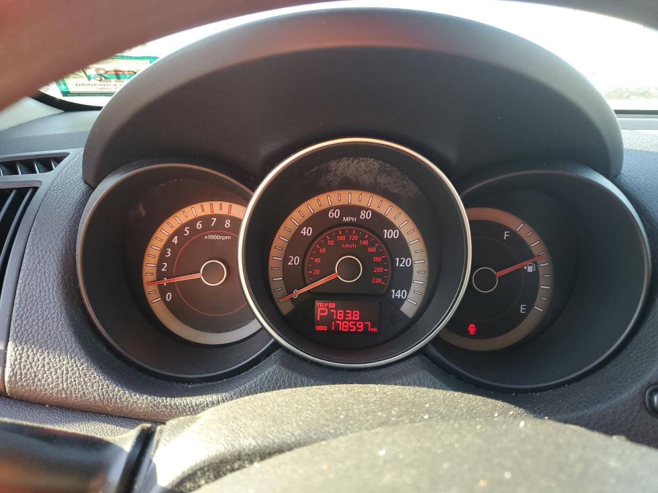 2012 Kia Forte VIN KNAFU4A28C5496577 photo 9