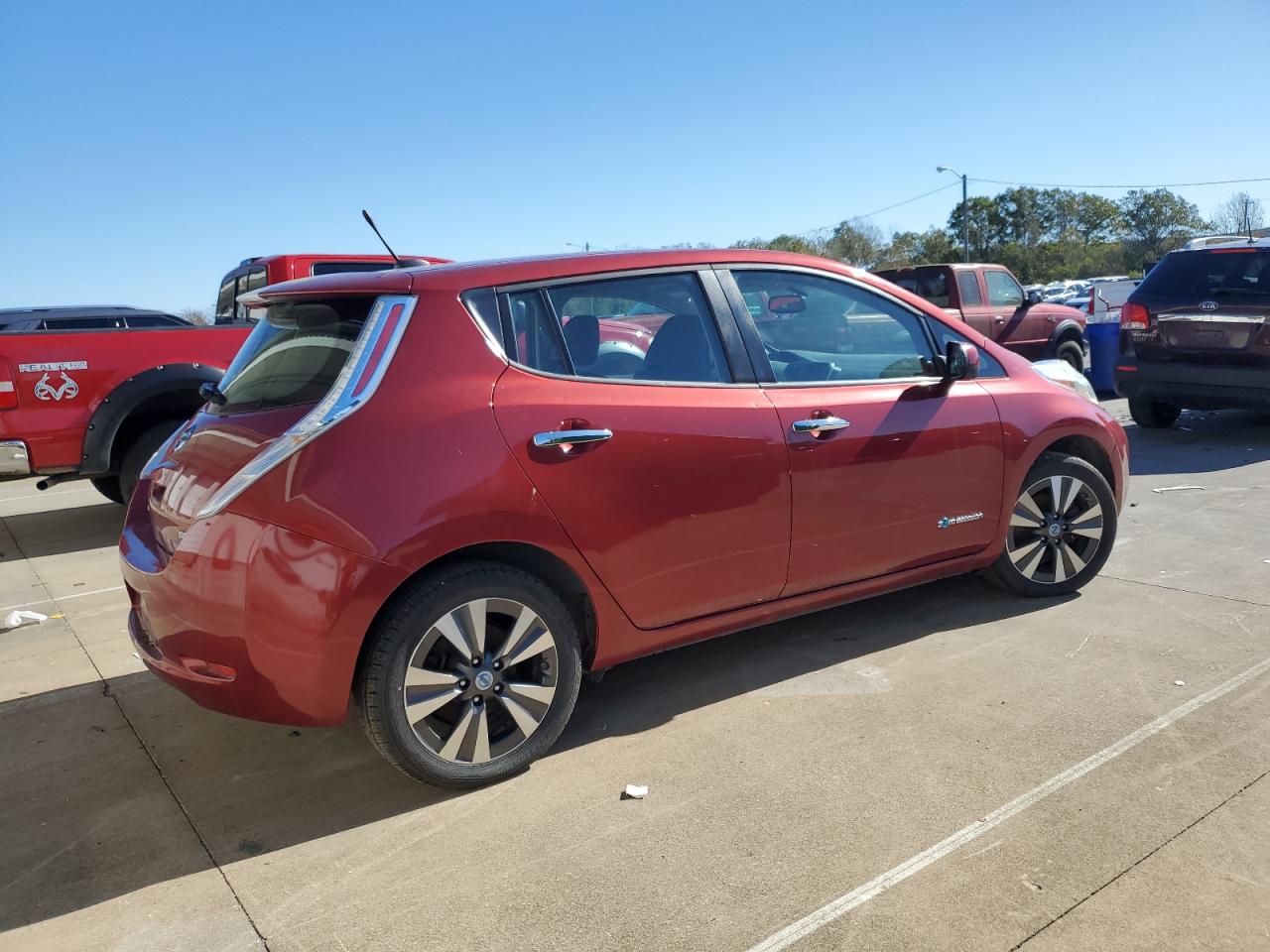 2014 NISSAN Leaf VIN 1N4AZ0CP5EC330456 photo 3